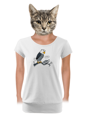 dámske tričko s lemom