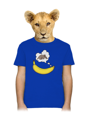 Samica hrabáča detské tričko Royal Blue