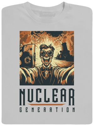 Nuclear generation pánske tričko Pacific Grey