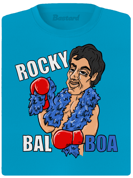 Rocky Bal boa dámske športové tričko Blue Atol