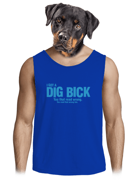 Dig bick pánske tielko Royal Blue