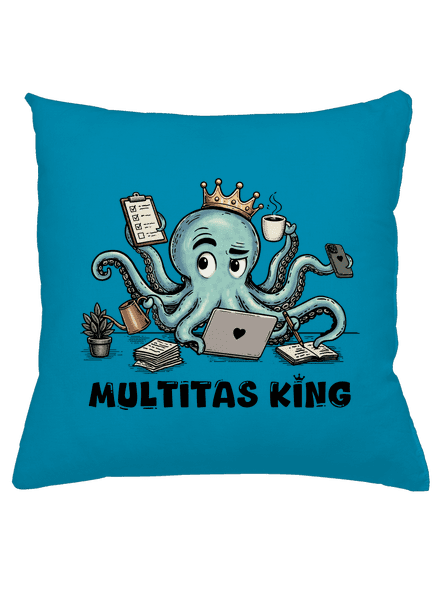 Multitas king vankúš Blue Turquoise