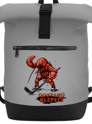 Dostanú klepec batoh Grey Marl