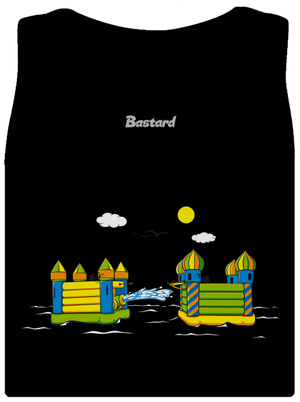 Dobytie hradu dámske tielko klasické Black