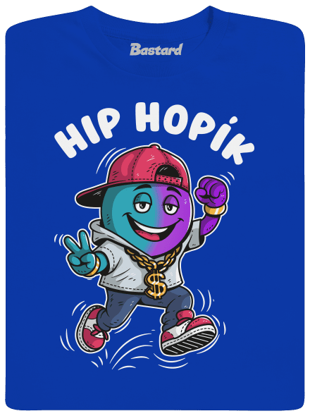 Hip Hopík pánske dlhý rukáv Royal Blue
