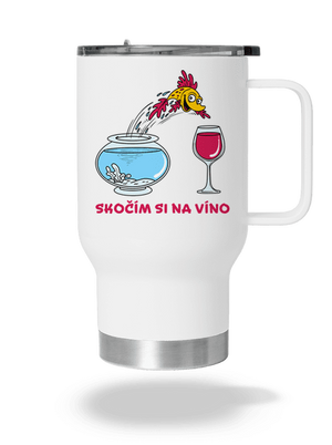 Skočím si na víno termohrnček White