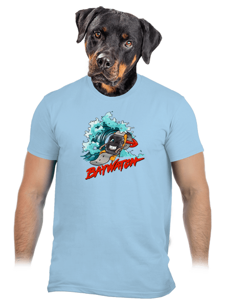 Baywatch pánske tričko Sky Blue