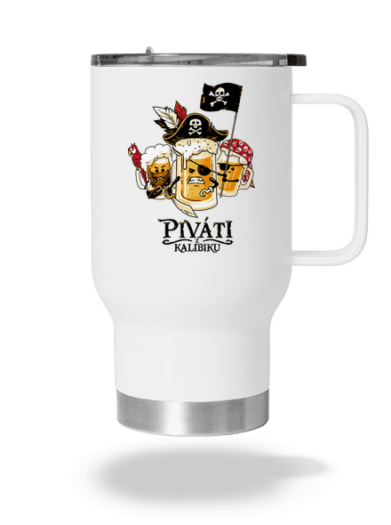 Piváti z Karibiku termohrnček White