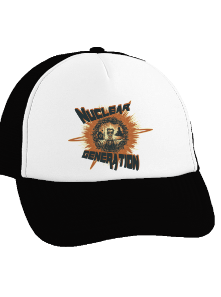 Nuclear generation 2 šiltovka truckerka Black cap