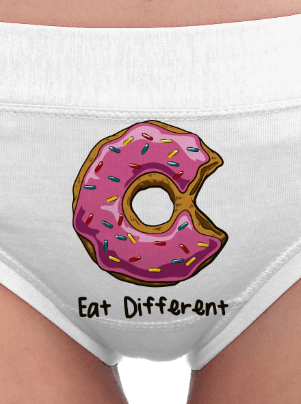 Eat different dámske nohavičky White