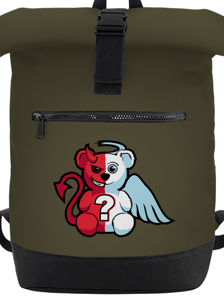 Anjel vs. diabol batoh Military Green