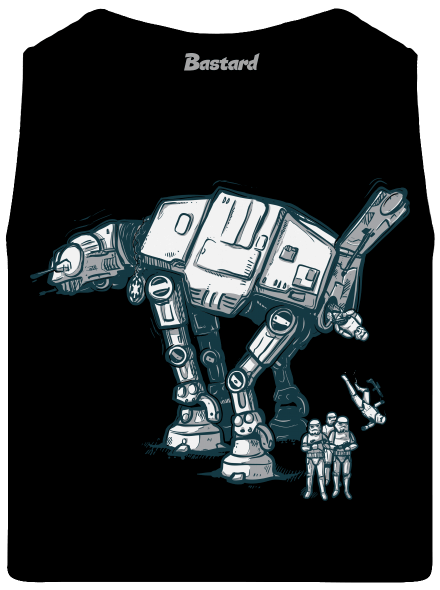 AT-AT pánske tielko Black