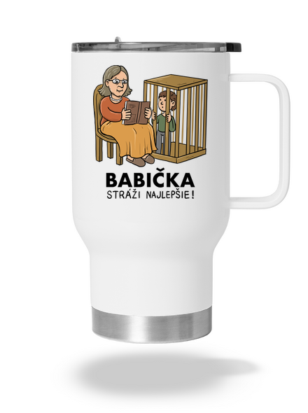 Babička stráži najlepšie termohrnček White