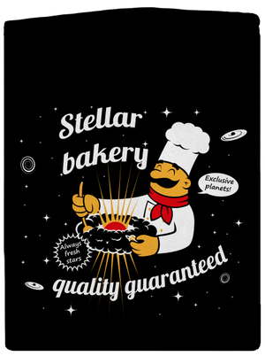 Stellar bakery dámska mikina na zips Black