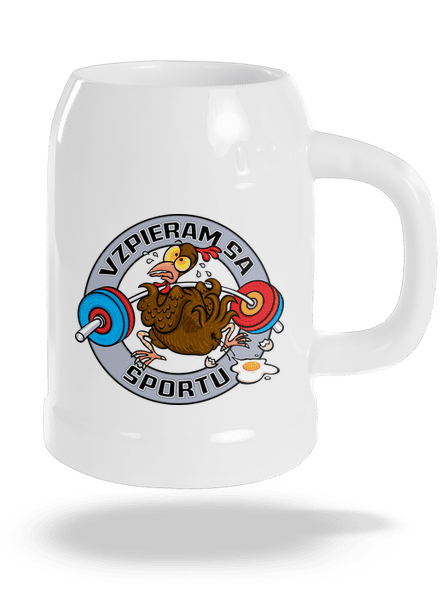 Vzpieram sa sportu polliter White