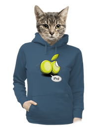 dámska mikina klokanka