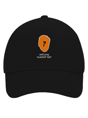 Tvoja hlava šiltovka baseballka Black