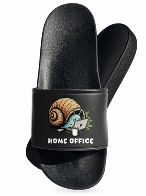 Slimákov home office šľapky Black