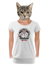 dámske tričko s lemom