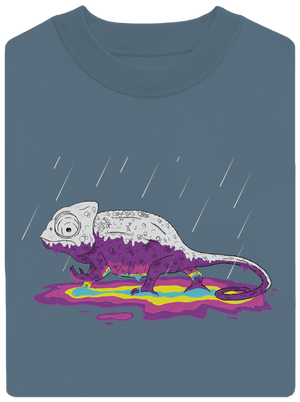 Odkryté tajomstvo unisex mikina bez kapucne Nordic Blue