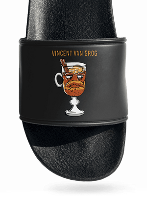Vincent van Grog šľapky Black