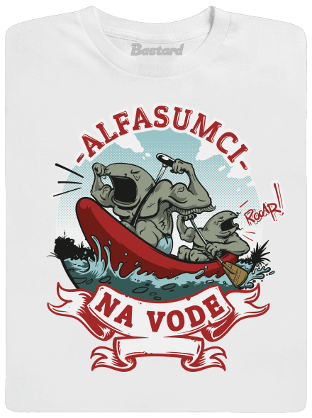 Alfasumci na vode detské tričko White