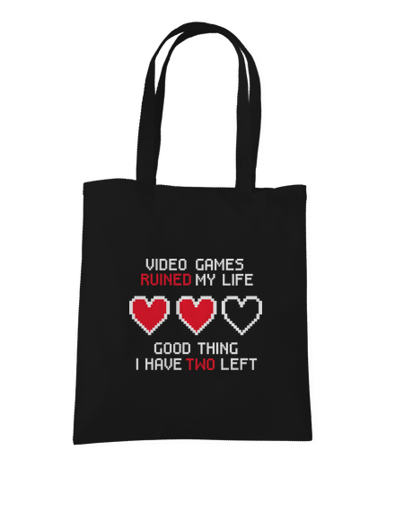 Video games taška Black