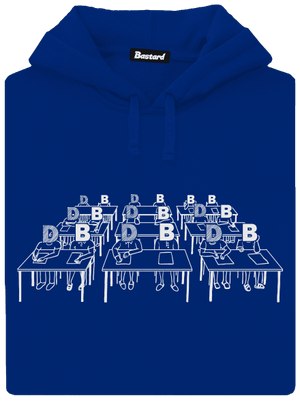 Cimrman: Debil, blbeček dámska mikina klokanka Royal Blue Mal