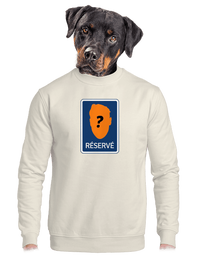 unisex mikina bez kapucne