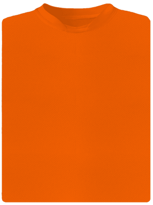 Bez potlače pánske športové tričko Neon Orange