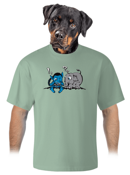 Error 501 unisex tričko oversized Sage