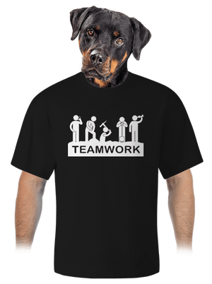 Flákači unisex tričko oversized Black