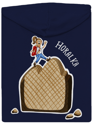 Horalka pánska mikina na zips Navy