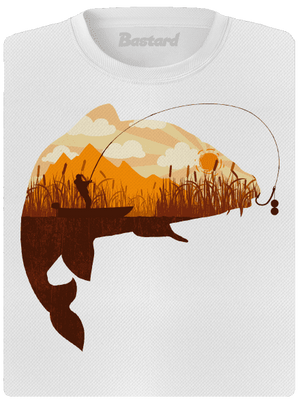 Kapitálny úlovok dámske športové tričko White