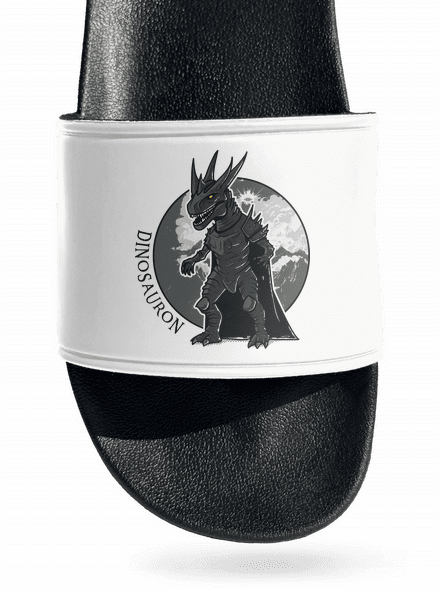 Dinosauron šľapky White