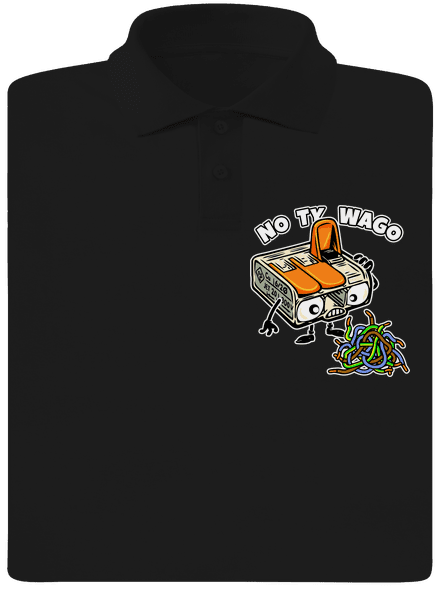 Wago svorka pánska polokošeľa Black