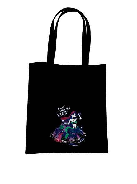 Malá mořská vína taška Black