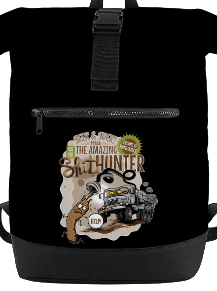 Shithunter batoh Black