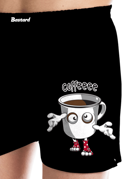 Zombie kafe pánske trenky Black