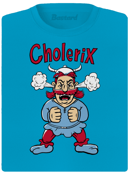Cholerix dámske športové tričko Blue Atol