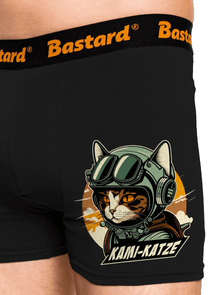 Kami-Katze boxerky Black