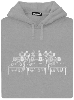 Cimrman: Debil, blbeček pánska mikina klokanka Light Melange