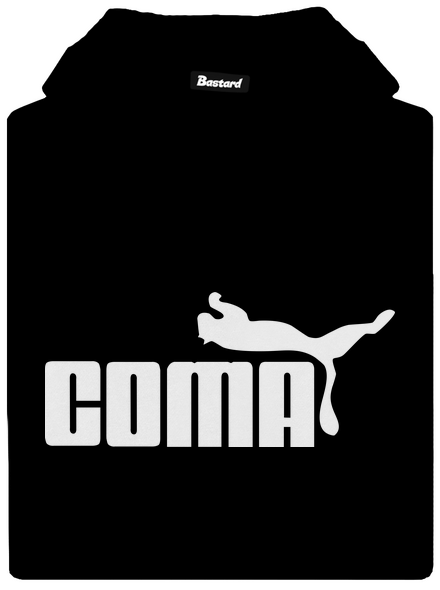 Coma pánska mikina klokanka Black
