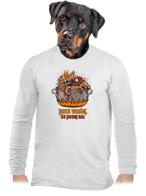 Čo Doom dal pánske dlhý rukáv White