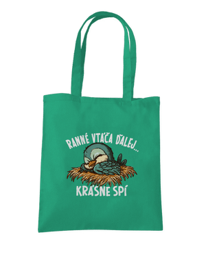 Ranné vtáča spí taška Mint