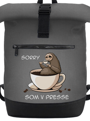 V presse batoh Grey Marl