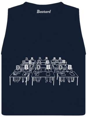 Cimrman: Debil, blbeček dámske tielko voľné Navy