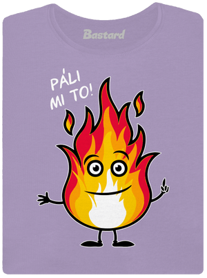 Páli mi to dámske tričko s lemom Lavender