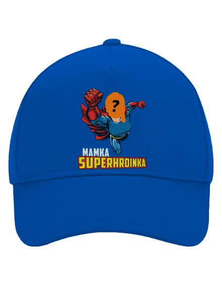 Mamka superhrdinka šiltovka baseballka Bright Royal