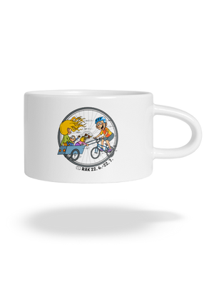 Cyklistický horoskop: Rak hrnček makronka White